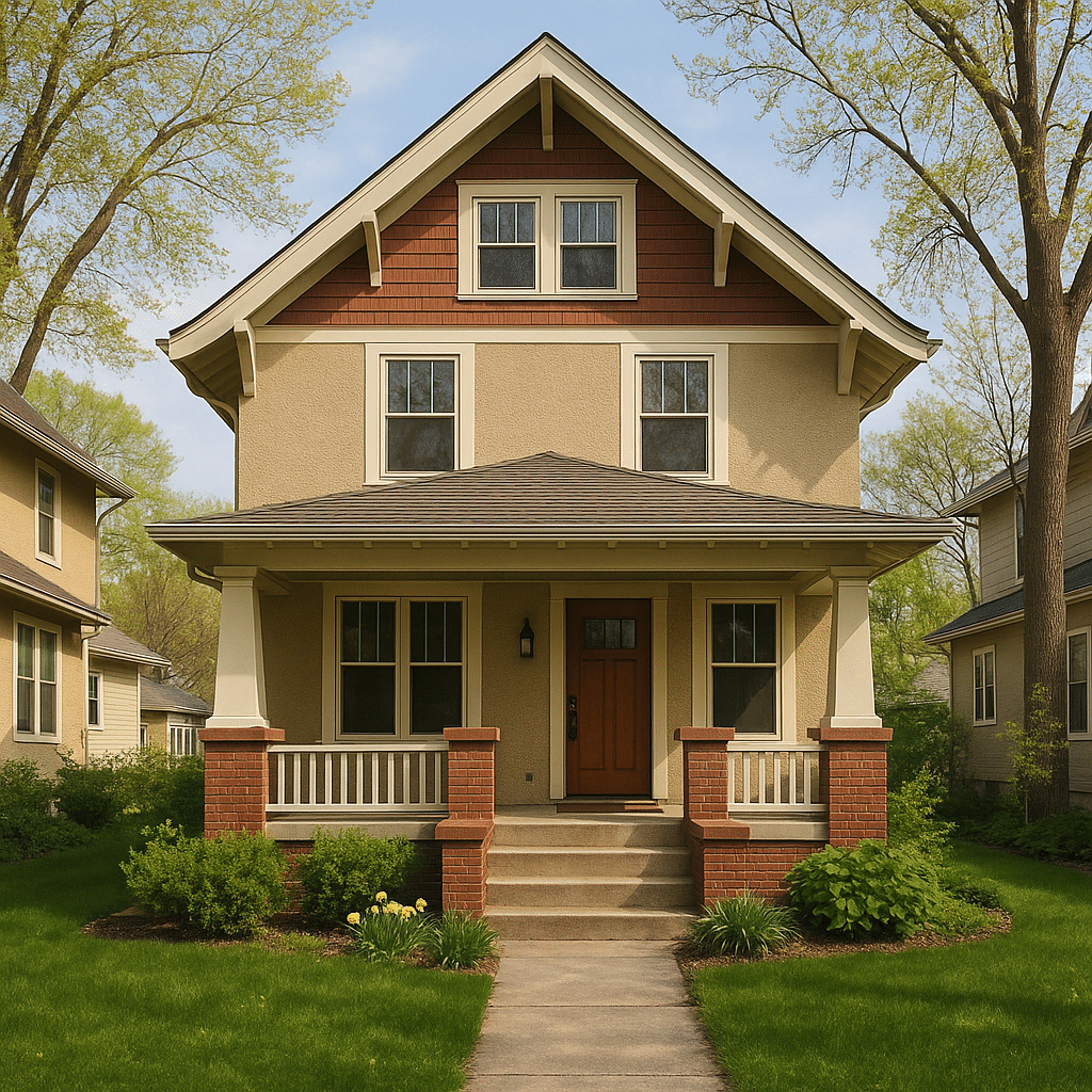 A home bought in Minneapolis