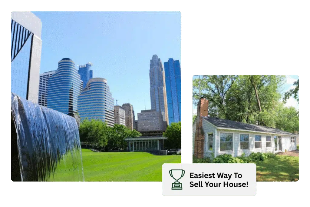 Minneapolis city and a house we bought for cash