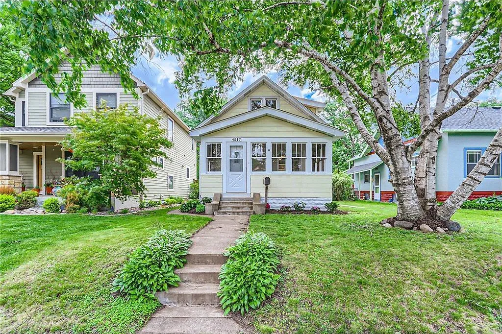 The front of home that we listed in MN