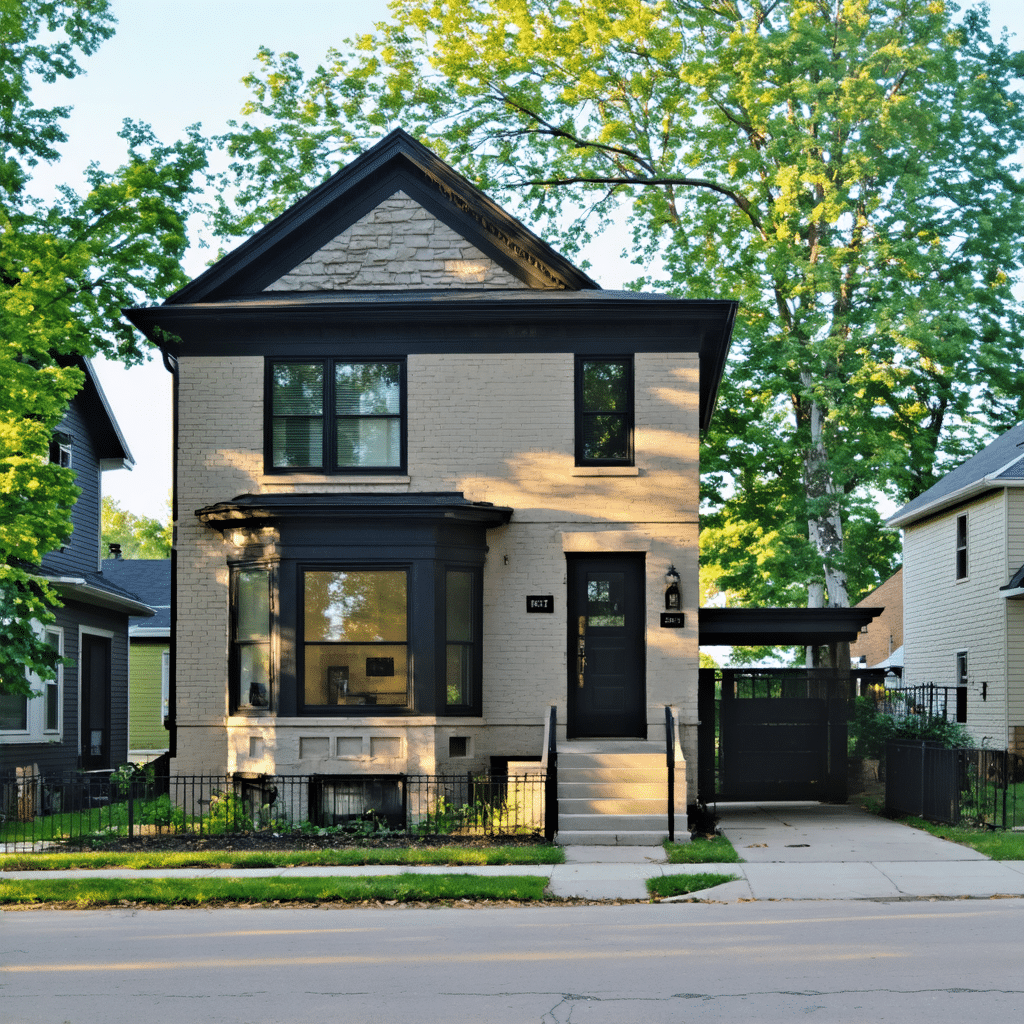 Modern home in Minneapolis