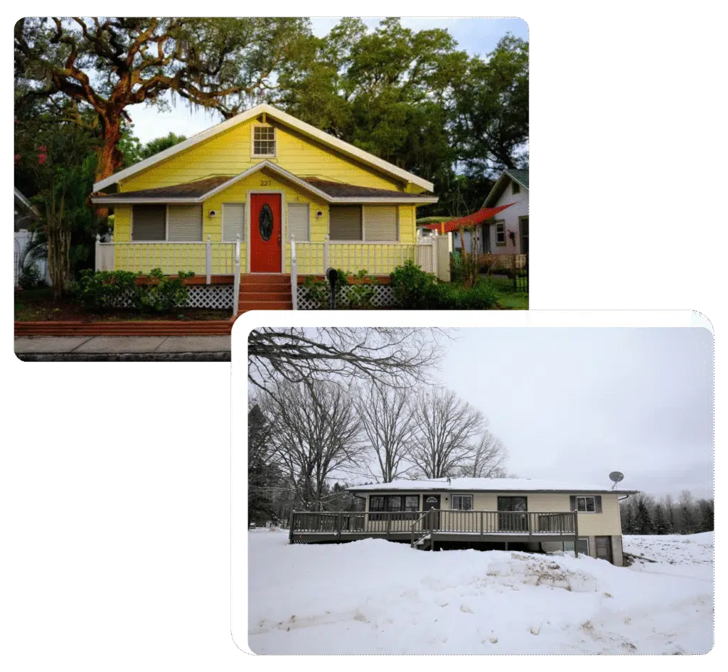 Two properties in Rochester, MN that we purchased for cash