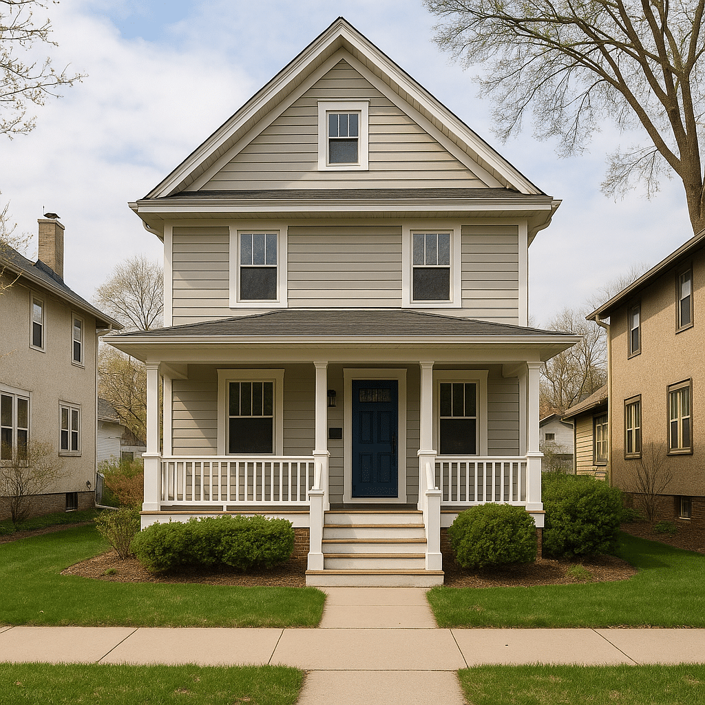 Home bought for relocating in Minneapolis