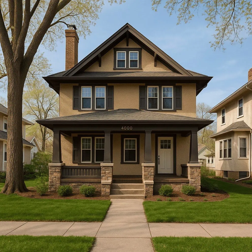 A brown home bought fast in Minneapolis