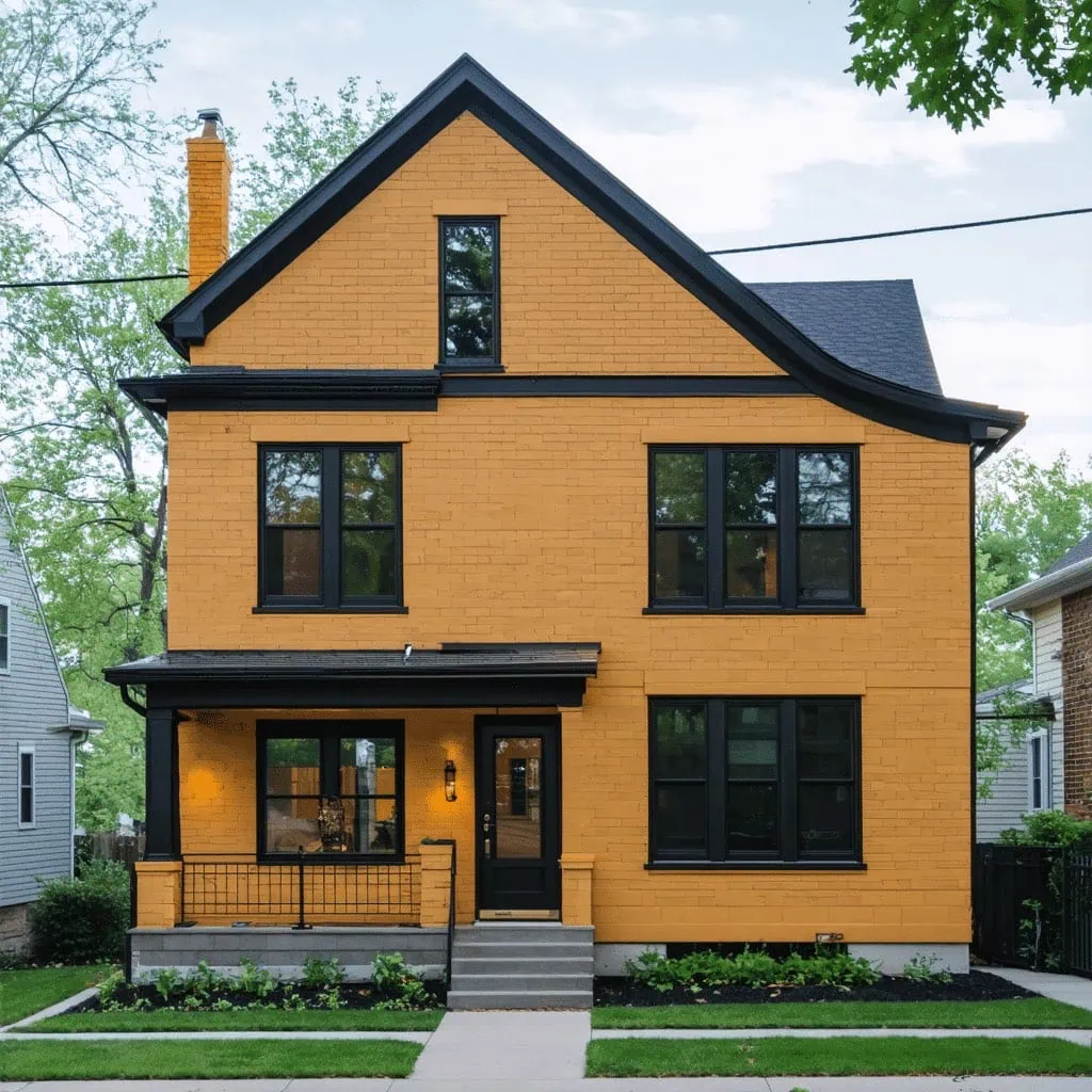 Home bought that is yellow