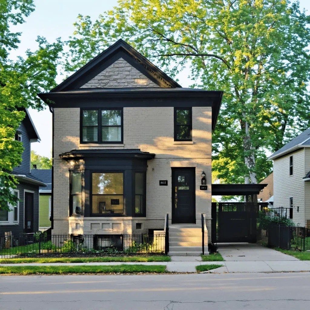 Modern home in Minneapolis